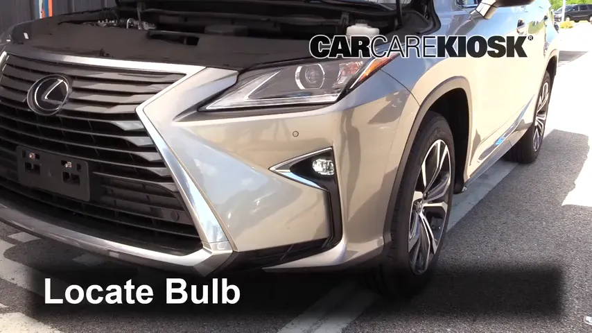 2019 Lexus RX350 3.5L V6 Éclairage Feu antibrouillard (remplacer l'ampoule)